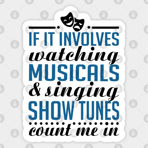 Show Tunes and Musicals Sticker by KsuAnn